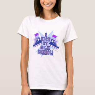 Camiseta Golpéelo con el pie escuela vieja