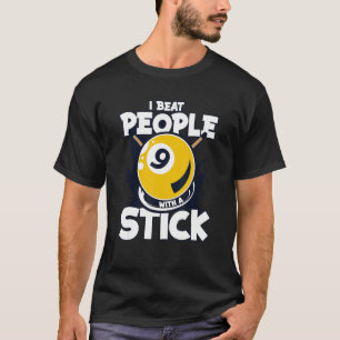 Camiseta Golpeo A La Gente Con Un Billete De Piscina De Pal