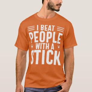 Camiseta Golpeo A La Gente Con Un Jugador Funny