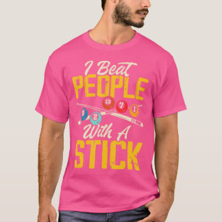 Camiseta Golpeo A La Gente Con Un Palo Para Divertidos Bill