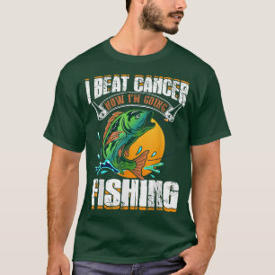 Camiseta Golpeo Al Cáncer Ahora Que Voy A Pescar 