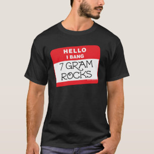 Camiseta Golpeo rocas de 7 gramos