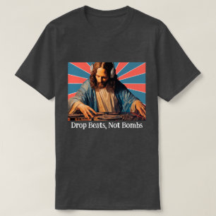CAMISETA GOLPES DE COSECHA, NO BOMBAS. JESÚS, FRASE PERSONA
