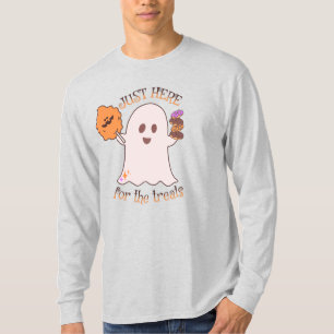 Camiseta Golpes de Halloween Fantasma y Dulces