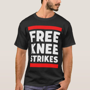 Camiseta Golpes de Rodilla Gratis Luchador de MMA Jiu Jitsu