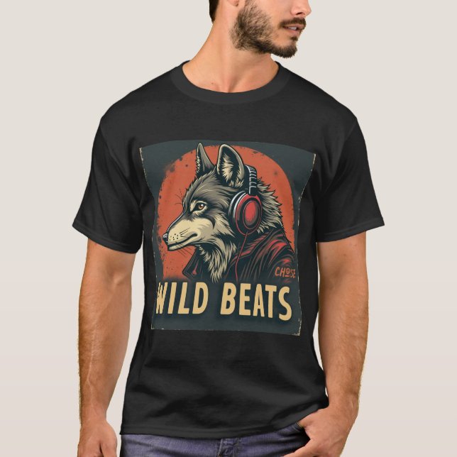 Camiseta Golpes salvajes - Aventura rítmica (Anverso)