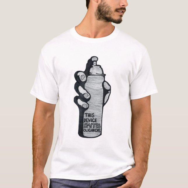 Camiseta Golpes violentos de la calle (Anverso)