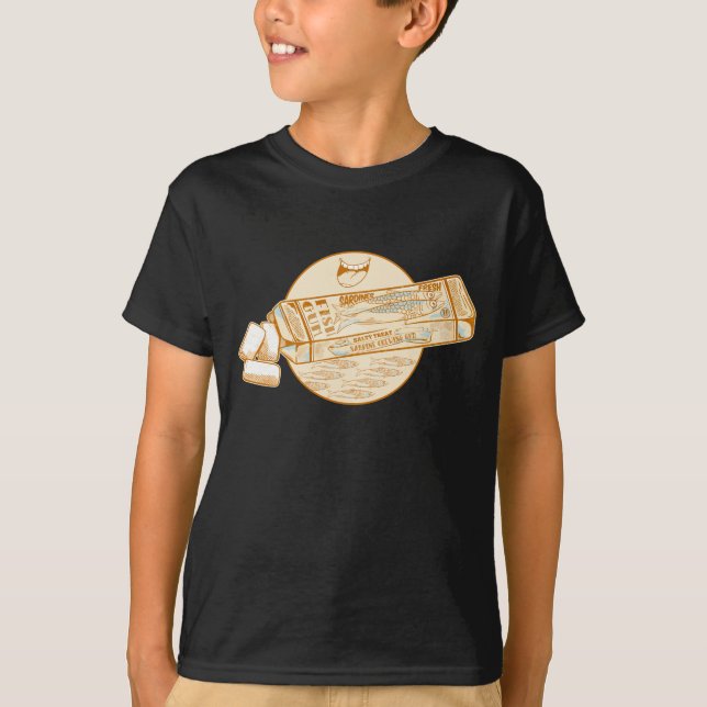 Camiseta Goma de chicle aromatizado con sardina (Anverso)
