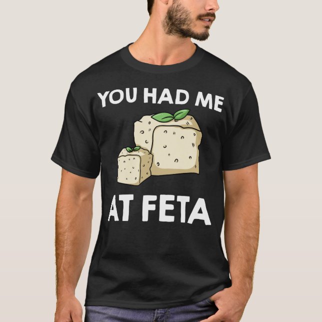 Camiseta Goma griega de queso feta (Anverso)