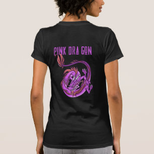 Camiseta Gon chica Rosa y Rosa - Dragón estilo Comic