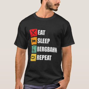 Camiseta Gondola de ferrocarril por cable  Comer Dormir Fer