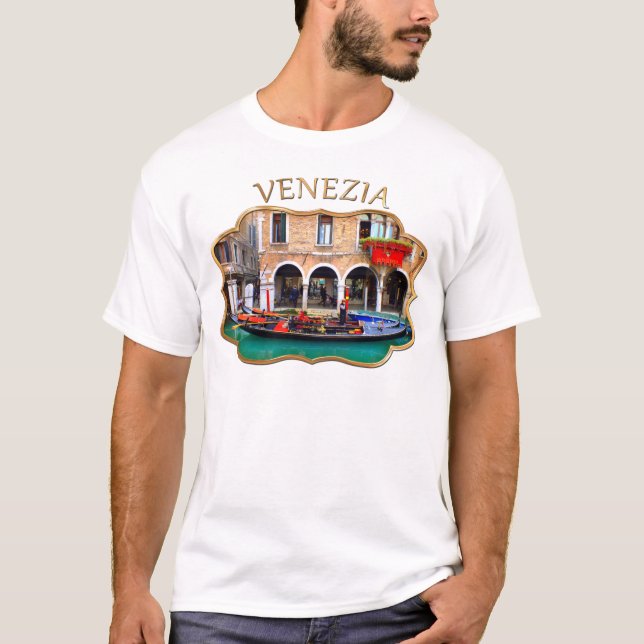 Camiseta Gondolero en Cannaregio (Anverso)