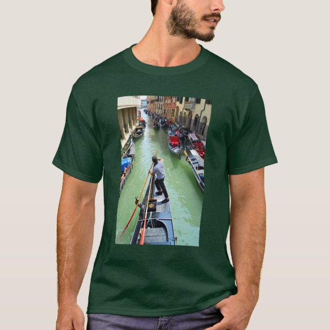 Camiseta Gondolier en la moda de Venecia (Anverso)