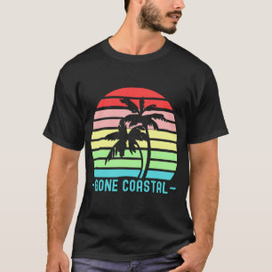 Camiseta Gone Coastal - Atardecer Tropical Vintage, Seguir