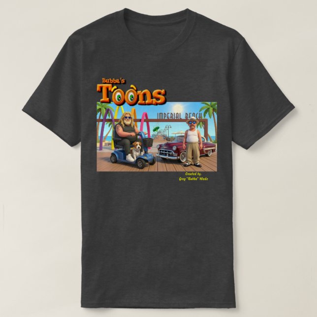 Camiseta Gone fish'n (Diseño del anverso)