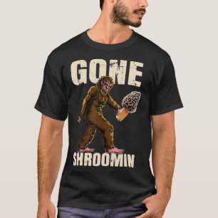 Camiseta Gone Shrooming Bigfoot Morel Mushroom Hunter Sasqu