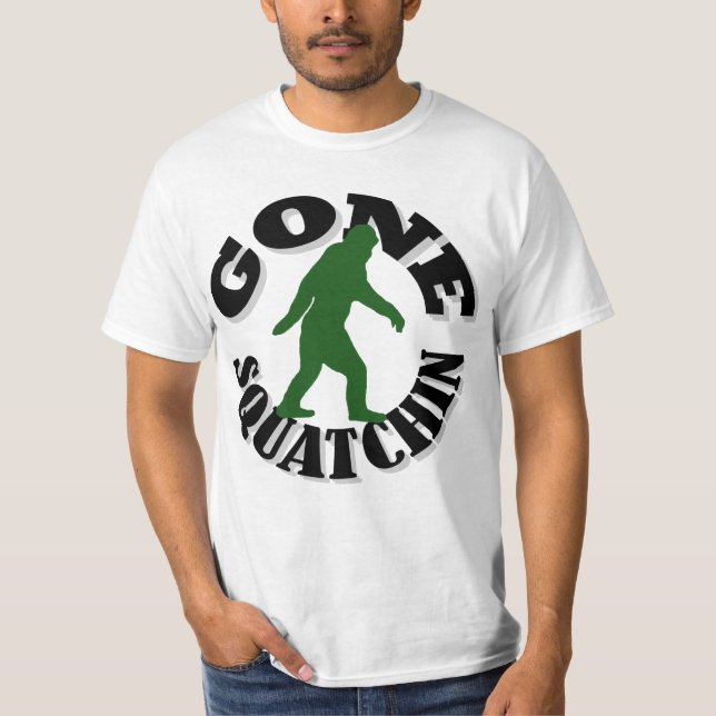 Camiseta Gone Squatchin (Anverso)