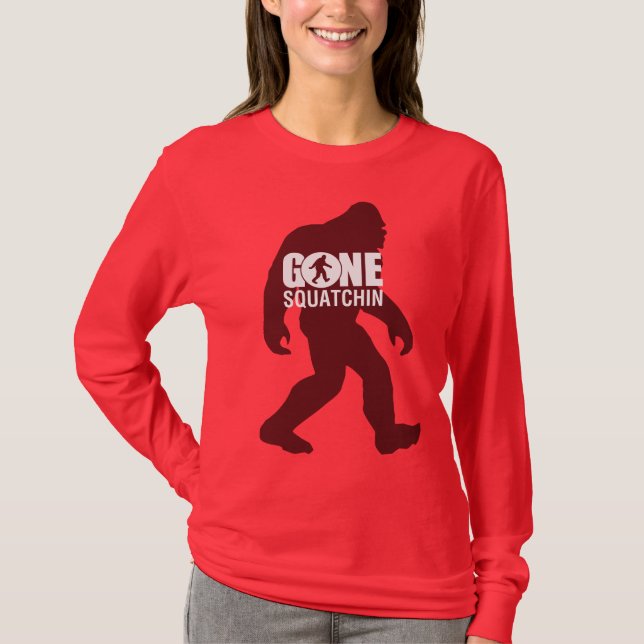 Camiseta Gone Squatchin (Anverso)