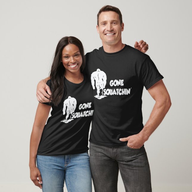 Camiseta Gone Squatchin (Unisexo)