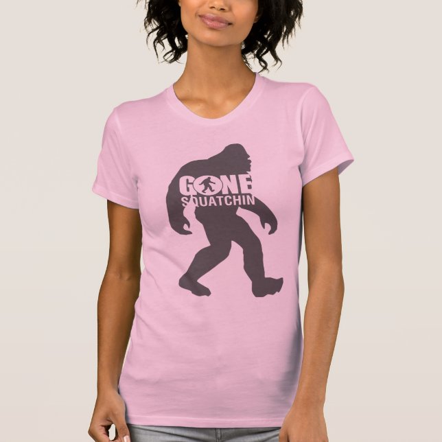 Camiseta Gone Squatchin (Anverso)