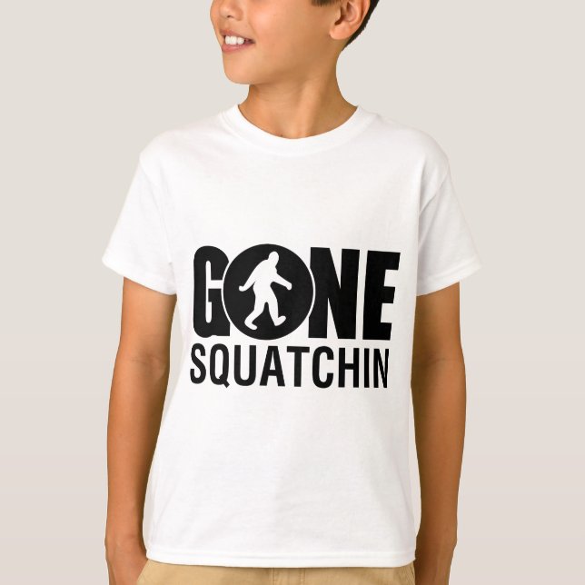 Camiseta Gone Squatchin (Anverso)