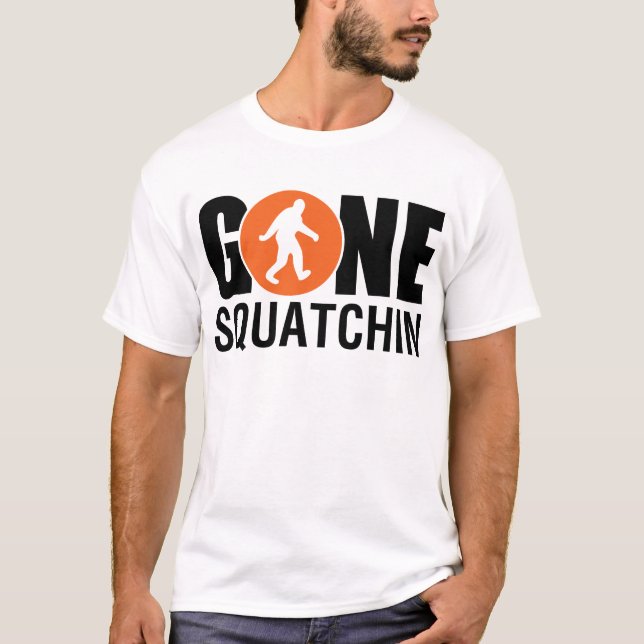 Camiseta Gone Squatchin (Anverso)