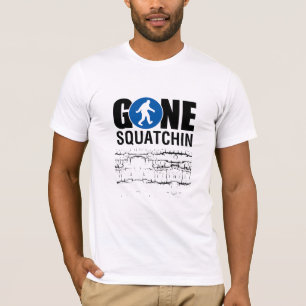 Camiseta Gone Squatchin Blue