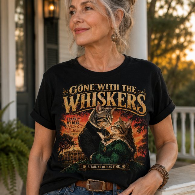 Camiseta Gone With The Whiskers (Subido por el creador)