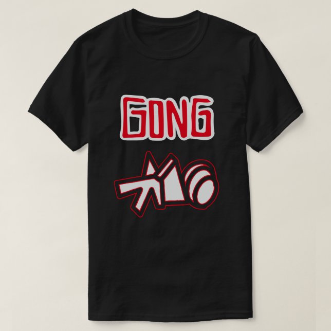 Camiseta Gong (Diseño del anverso)