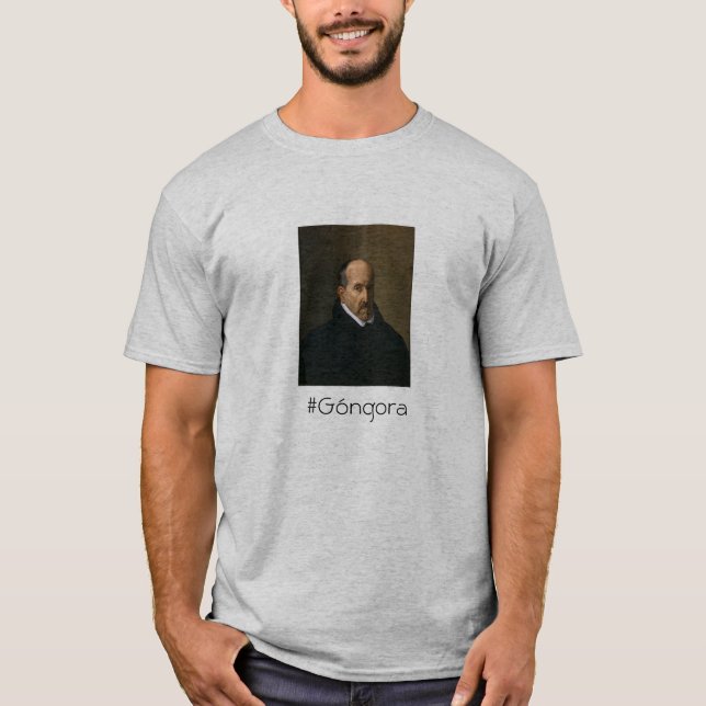 Camiseta Góngora por Velazquez (Anverso)