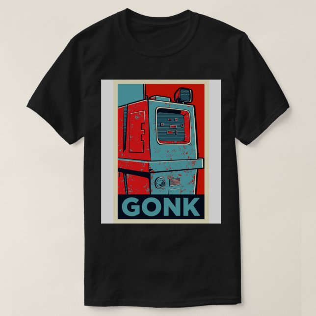 CAMISETA GONK (Diseño del anverso)