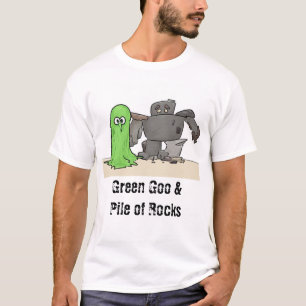 Camiseta Goo verde y piña de rocas