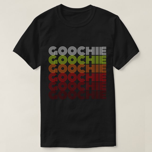 Camiseta Goochie Vintage (Diseño del anverso)