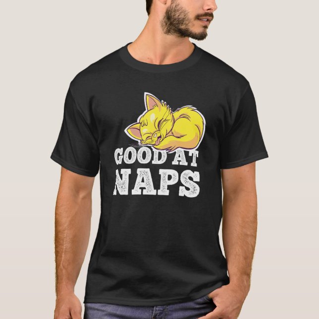 Camiseta Good At Naps Sleepyhead Morning Grouch Sleep Slugg (Anverso)