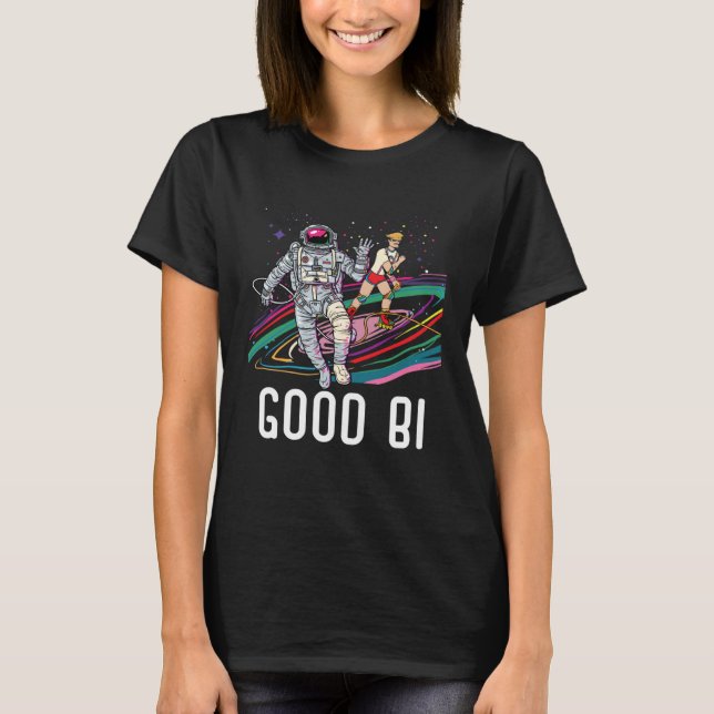 Camiseta Good Bi Bisexual Rainbow Pride March Bisexuality L (Anverso)
