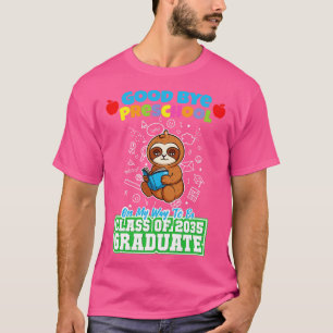 Camiseta Good Bye Clase Preescolar De 2035 Graduado PreK 10