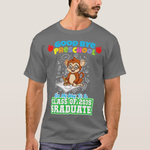 Camiseta Good Bye Clase Preescolar De 2035 Graduado PreK 15