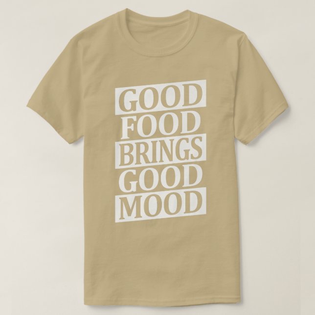 Camiseta Good Food Brings Good Mood Ramen Lover Asian Food  (Diseño del anverso)