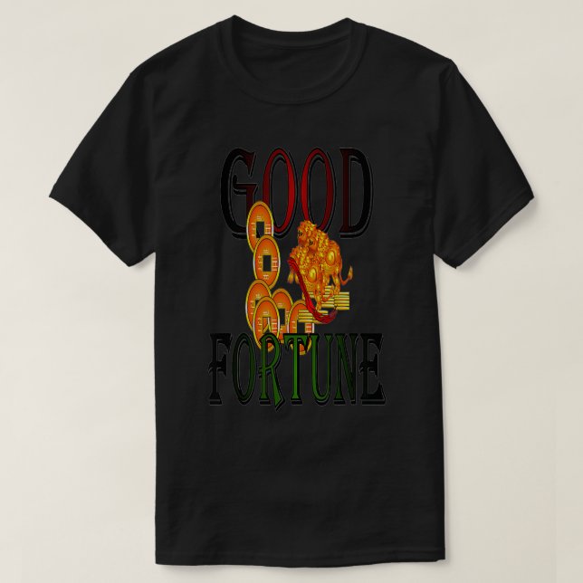 Camiseta Good Fortune  (Diseño del anverso)