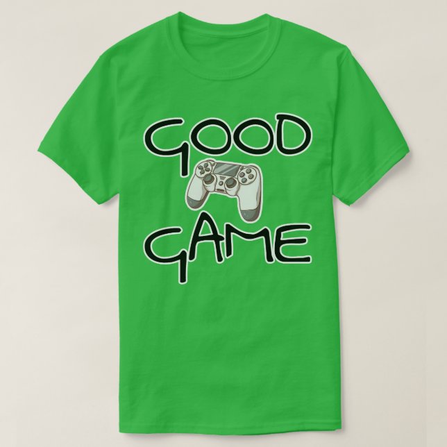 Camiseta Good Game  (Diseño del anverso)