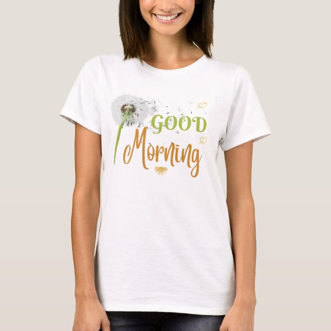 Camiseta good Morning (Anverso)