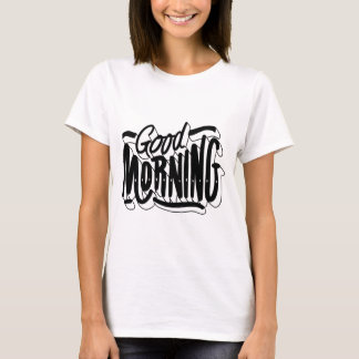 Camiseta Good Morning – Gráfica Alegre y Positiva