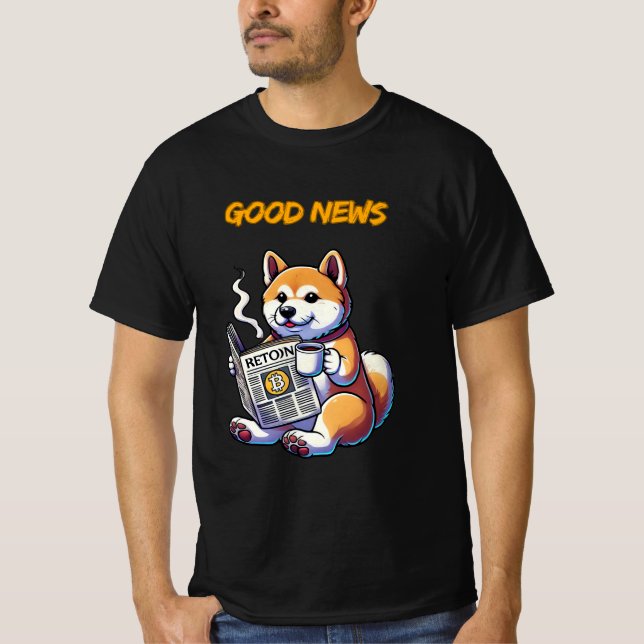 Camiseta Good news (Anverso)