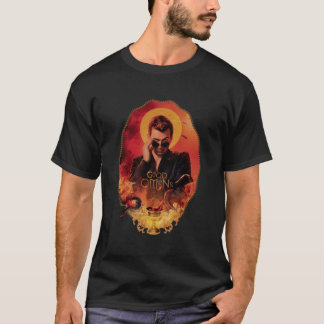 Camiseta Good Omens - Crowley Chalice