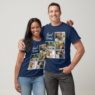 Camiseta Good Times Collage de fotos familiar de vacacion