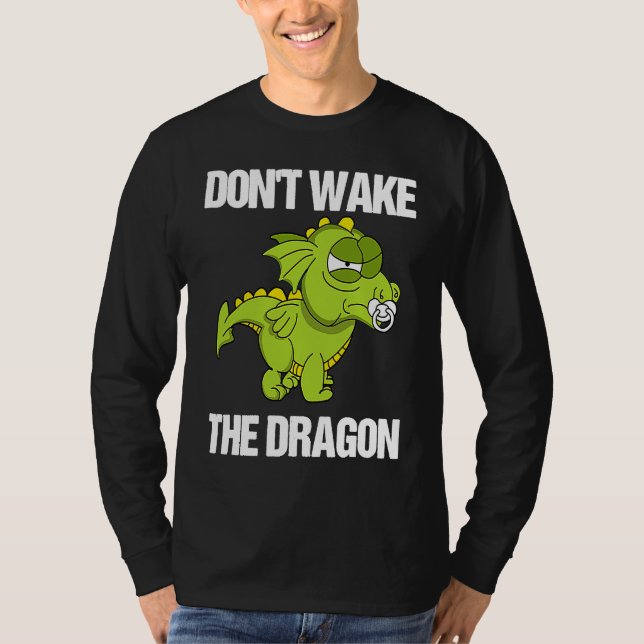 Camiseta Good Tips for Parents  Don't Wake The Dragon (Anverso)