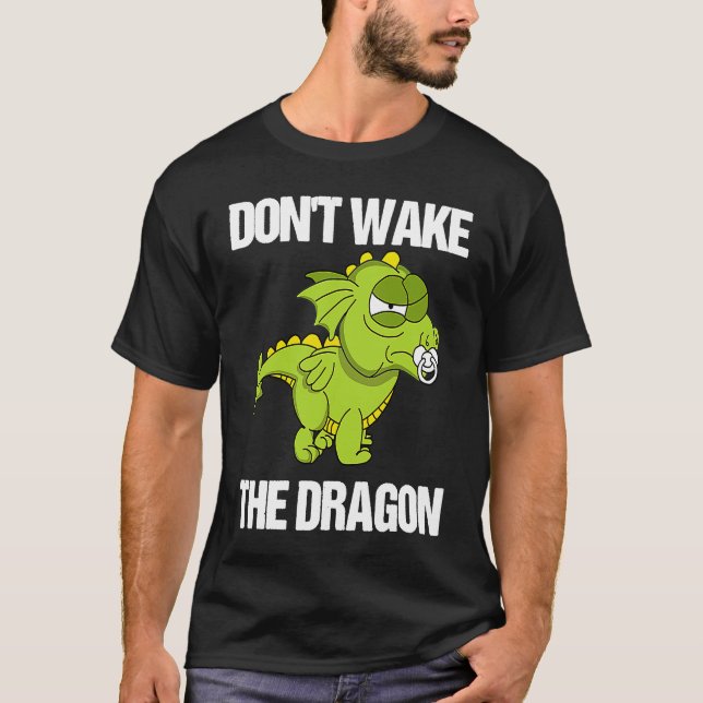 Camiseta Good Tips for Parents  Don't Wake The Dragon (Anverso)