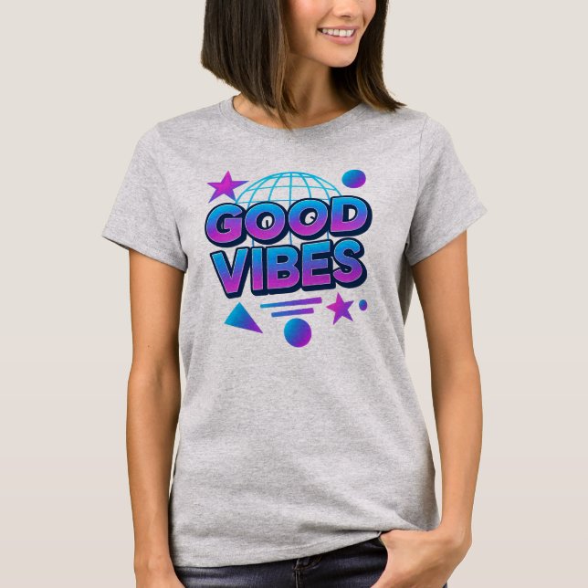Camiseta Good vibes (Anverso)