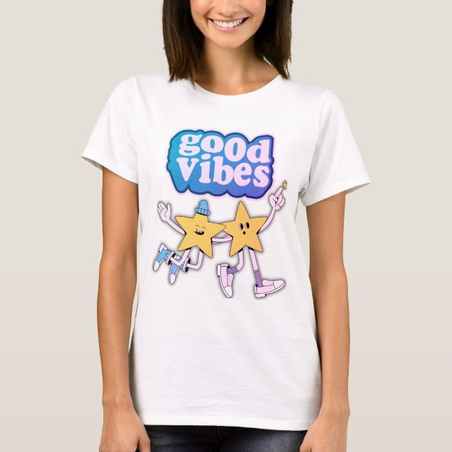 CAMISETA GOOD VIBES (Anverso)
