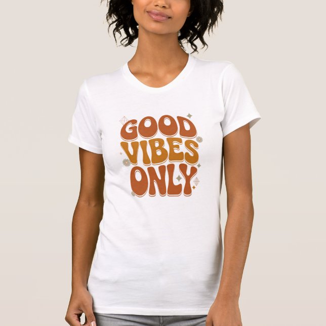 Camiseta Good Vibes Only (Anverso)